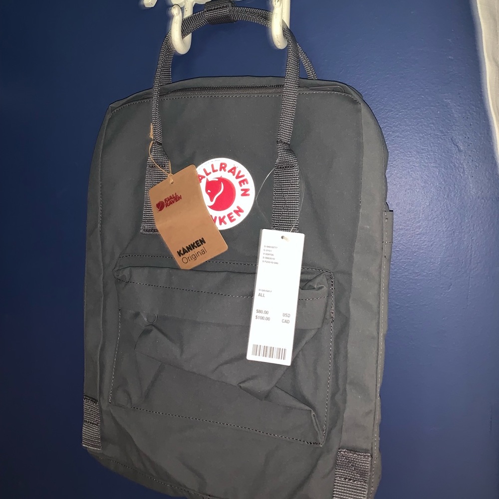 Brand New With Tags Fjallraven Kanken backpack!